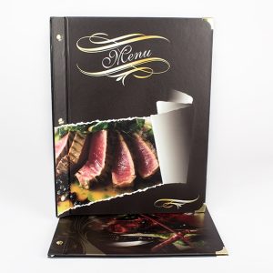 Porta-menú alta gama