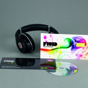 Flyer barniz ultra brillante