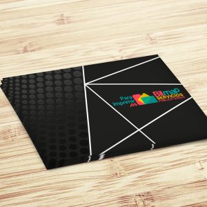 Flyer barniz selectivo