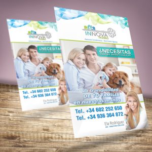 Flyer clásico 170gr. Plastificado