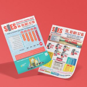 Flyers A6 Publicitarios Express - Entrega Urgente 24h