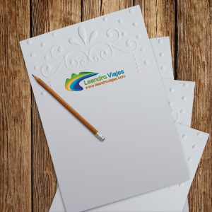 Papel de carta Gofrado