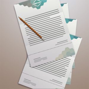 Papel de carta precortado ( 1linea )