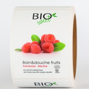 Etiquetas en bobina de papel clásico