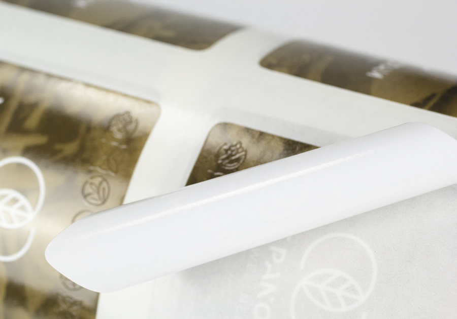 Polipropileno blanco brillante permanente