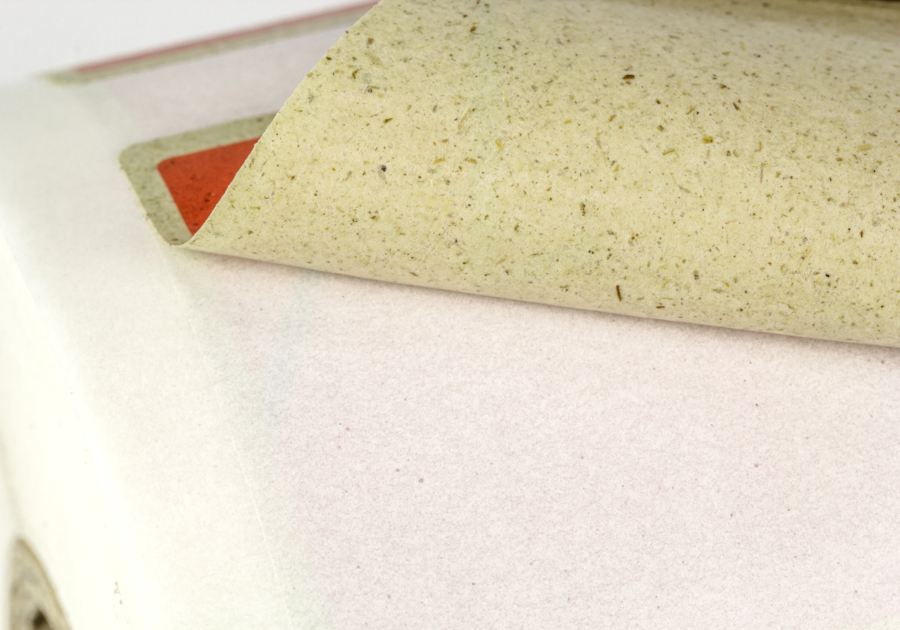 Papel de fibras vegetales