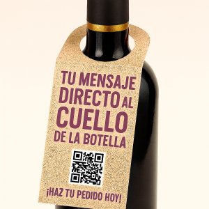 Collarín para botella de vino Papel Sostenible